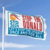 2024 Stop The Donald Let's Stop The Disease Once And For All Flag 1