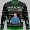 90 Day Fiance Big Ed Halik Me Under the Mistletoe Ugly Christmas Sweater 1