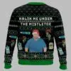 90 Day Fiance Big Ed Halik Me Under the Mistletoe Ugly Christmas Sweater 2