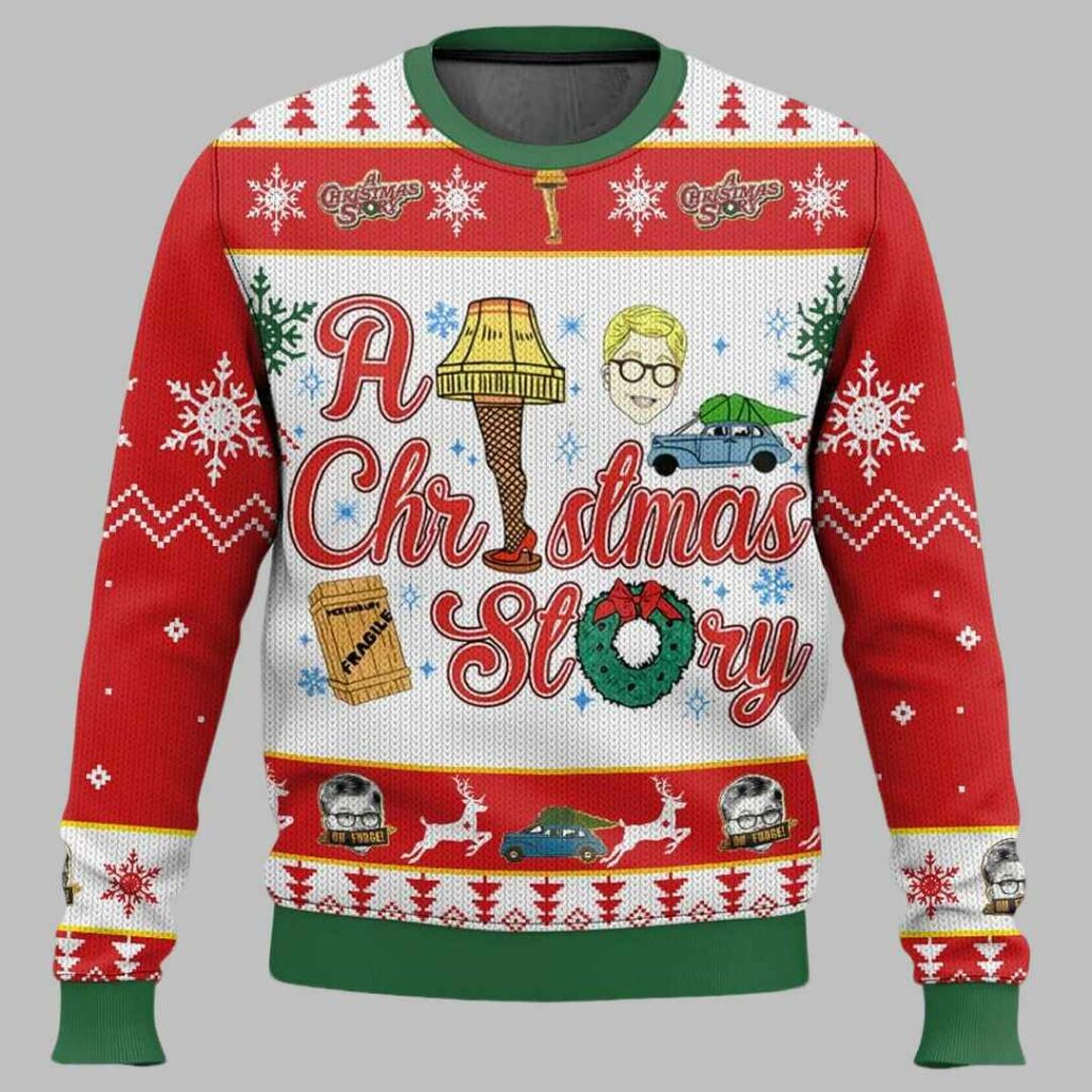 A Christmas Story Ugly Christmas Sweater 1 A Christmas Story Ugly Christmas Sweater 1