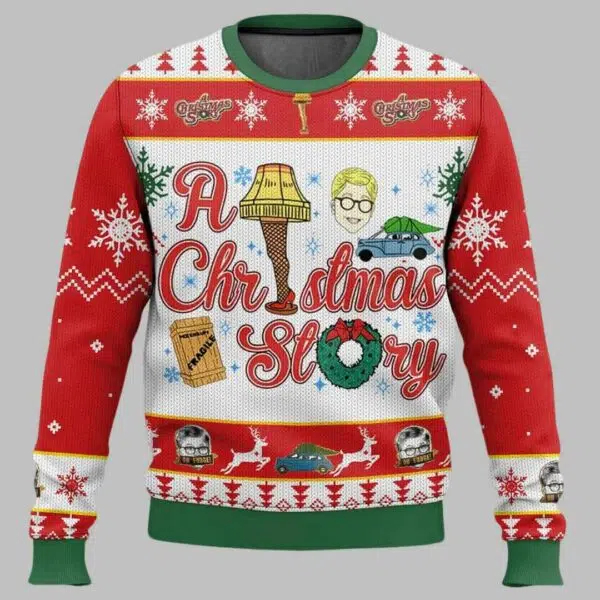 A Christmas Story Ugly Christmas Sweater 1