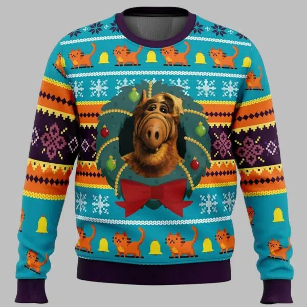 Alf Ugly Christmas Sweater 1