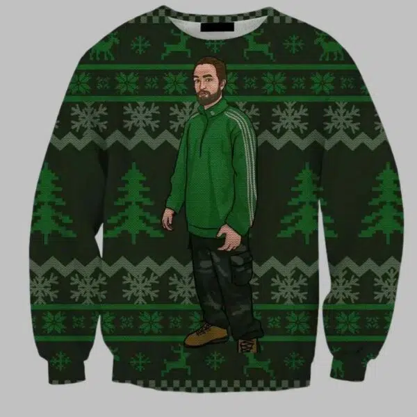 Awkward Robert Meme Ugly Christmas Sweater 1