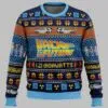 Back To The Future Ugly Christmas Sweater 1