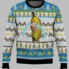 Banana Cat Crying Christmas Ugly Christmas Sweater 1