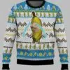 Banana Cat Crying Christmas Ugly Christmas Sweater 1