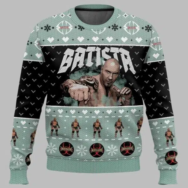 Batista Ugly Christmas Sweater 1