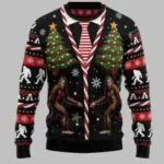 Bigfoot Ugly Christmas Sweater
