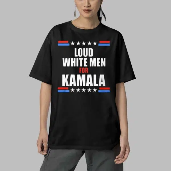 Billy Eichner And Will Ferrell Loud White Men For Kamala Shirt 5