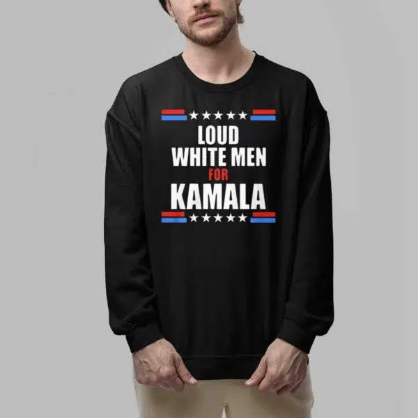 Billy Eichner And Will Ferrell Loud White Men For Kamala Shirt 6