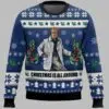 Billy Mack Christmas Is All Around Love Actually Ugly Christmas Sweater 1