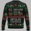 Bipolar Express Ugly Christmas Sweater 2