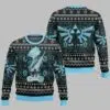 Blue Link Legend of Zelda Ugly Christmas Sweater 1