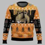 Booker T Ugly Christmas Sweater