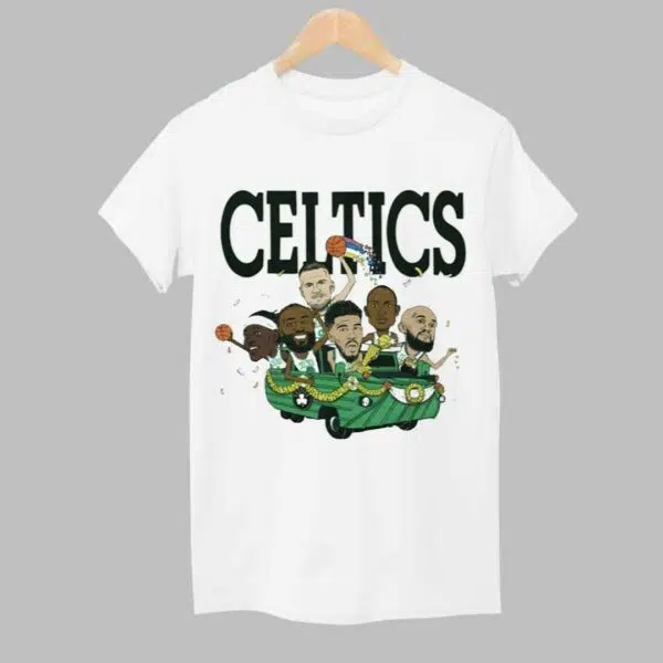 Boston Celtics Six Pack 2024 Caricature Shirt 1