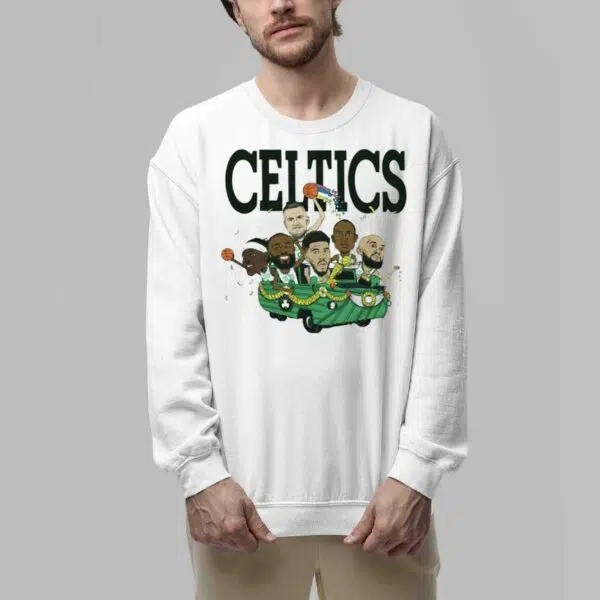 Boston Celtics Six Pack 2024 Caricature Shirt 6