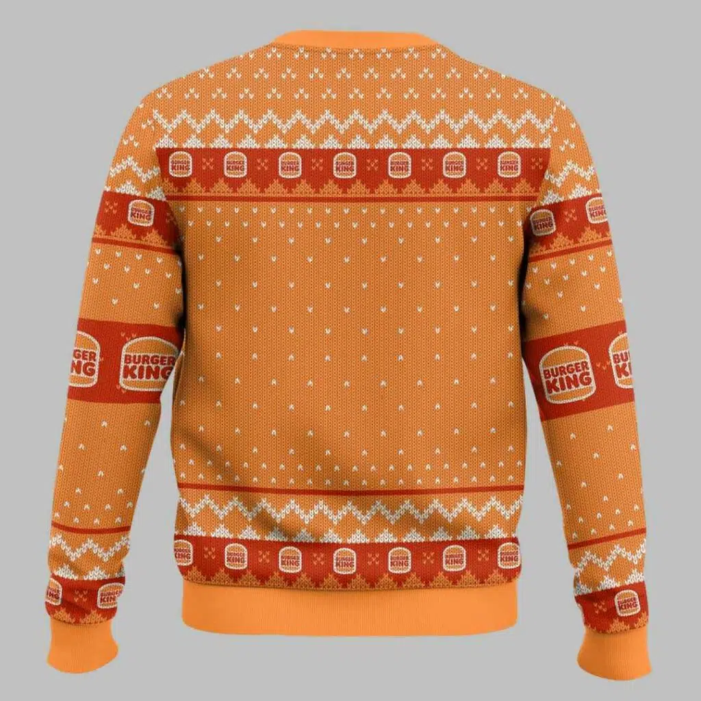 Burger King Ugly Christmas Sweater 3