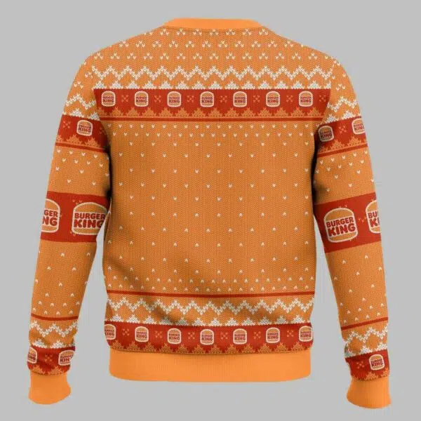 Burger King Ugly Christmas Sweater 3