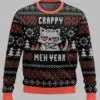 CRAPPY MEH YEAR Ugly Christmas Sweater 1