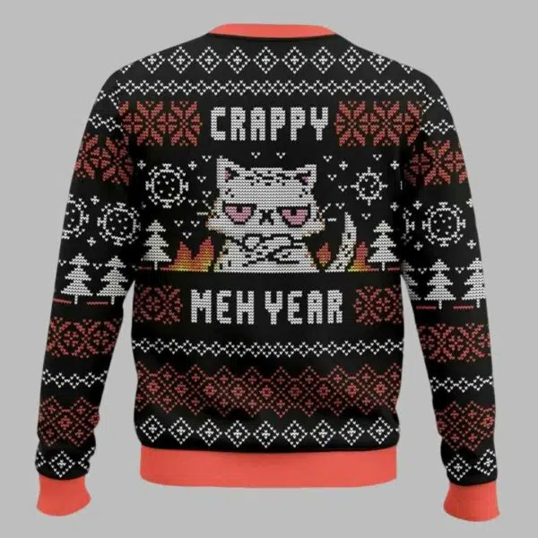 CRAPPY MEH YEAR Ugly Christmas Sweater 2