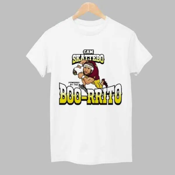 Cam Skattebo Powered By The Boo Rrito Shirt 1