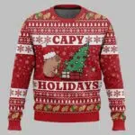 Capy Holidays Ugly Christmas Sweater