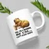 Capybara Yes Im A Member Of CSI Cant Stand Idiots Mug 2