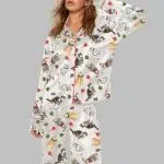 Cat Christmas Pajama Set