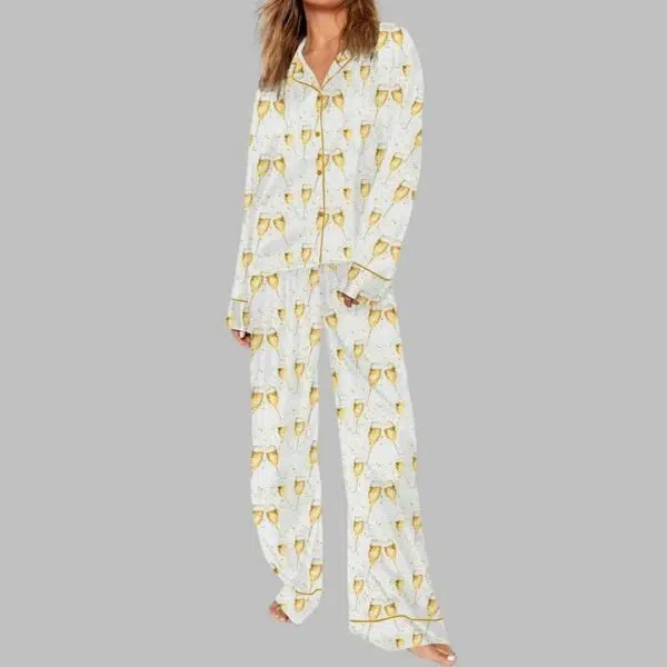 Champagne Cheers Pajama Set 3