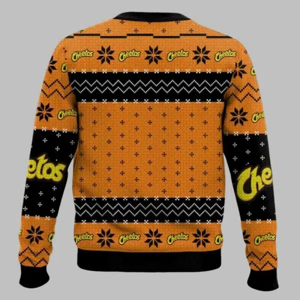 Cheetos Snack Brand Ugly Christmas Sweater 3