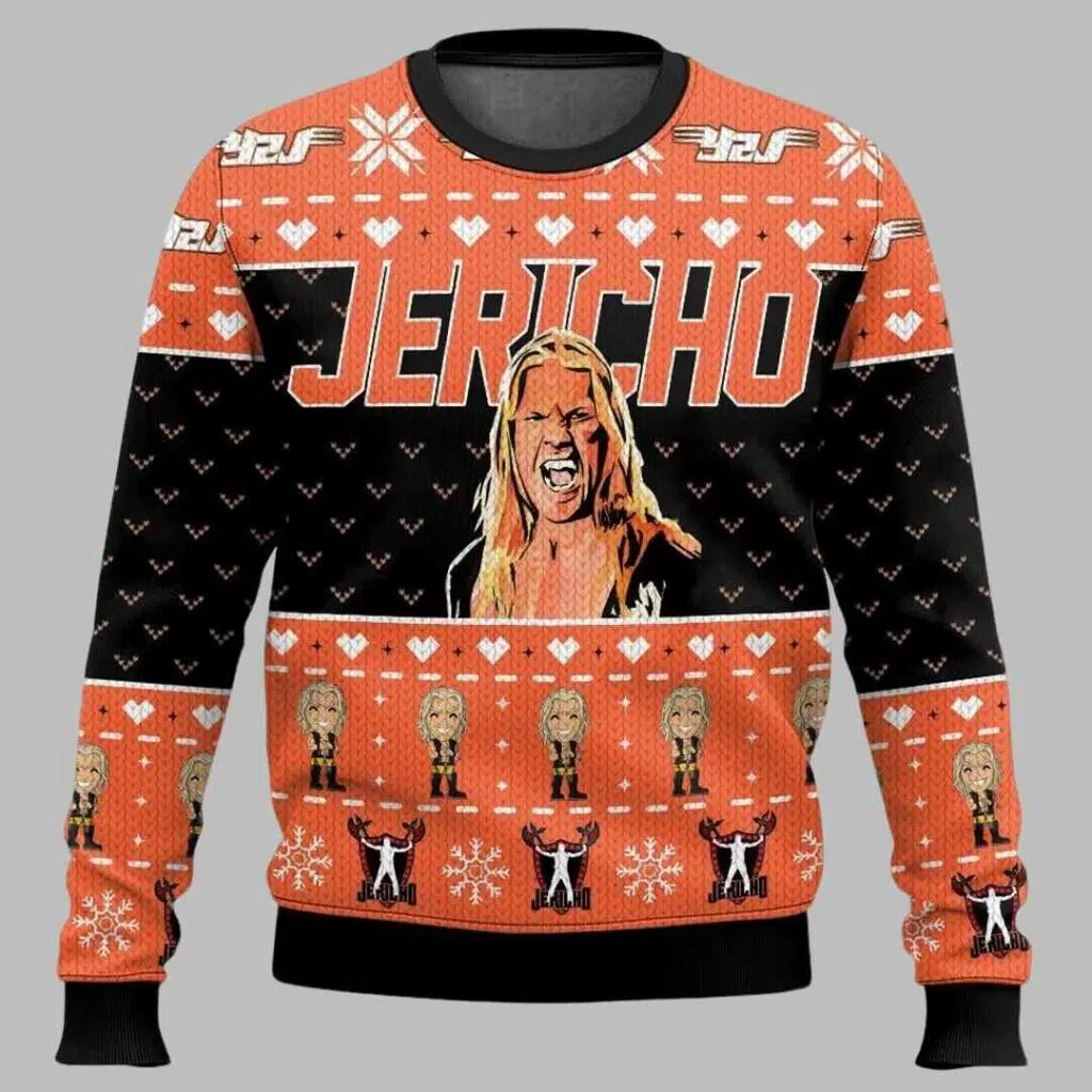 Chris Jericho Ugly Christmas Sweater 1