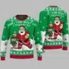 Christmas Elf When I Think About You I Touch My Elf Ugly Christmas Sweater 1