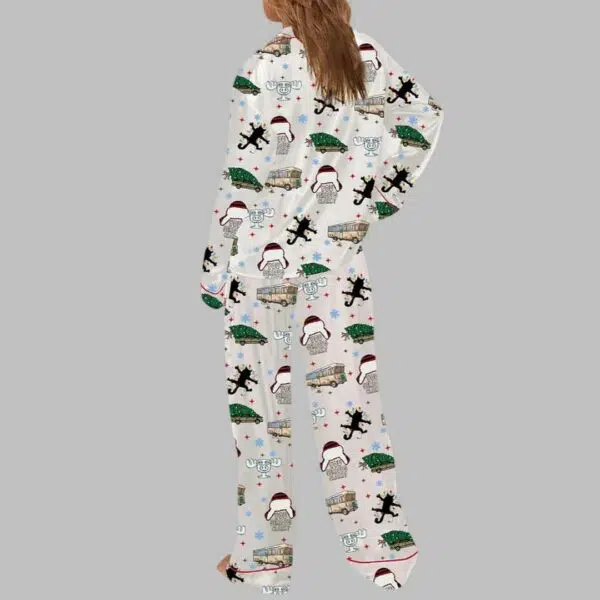 Christmas Holiday Movies Pajama Set 4