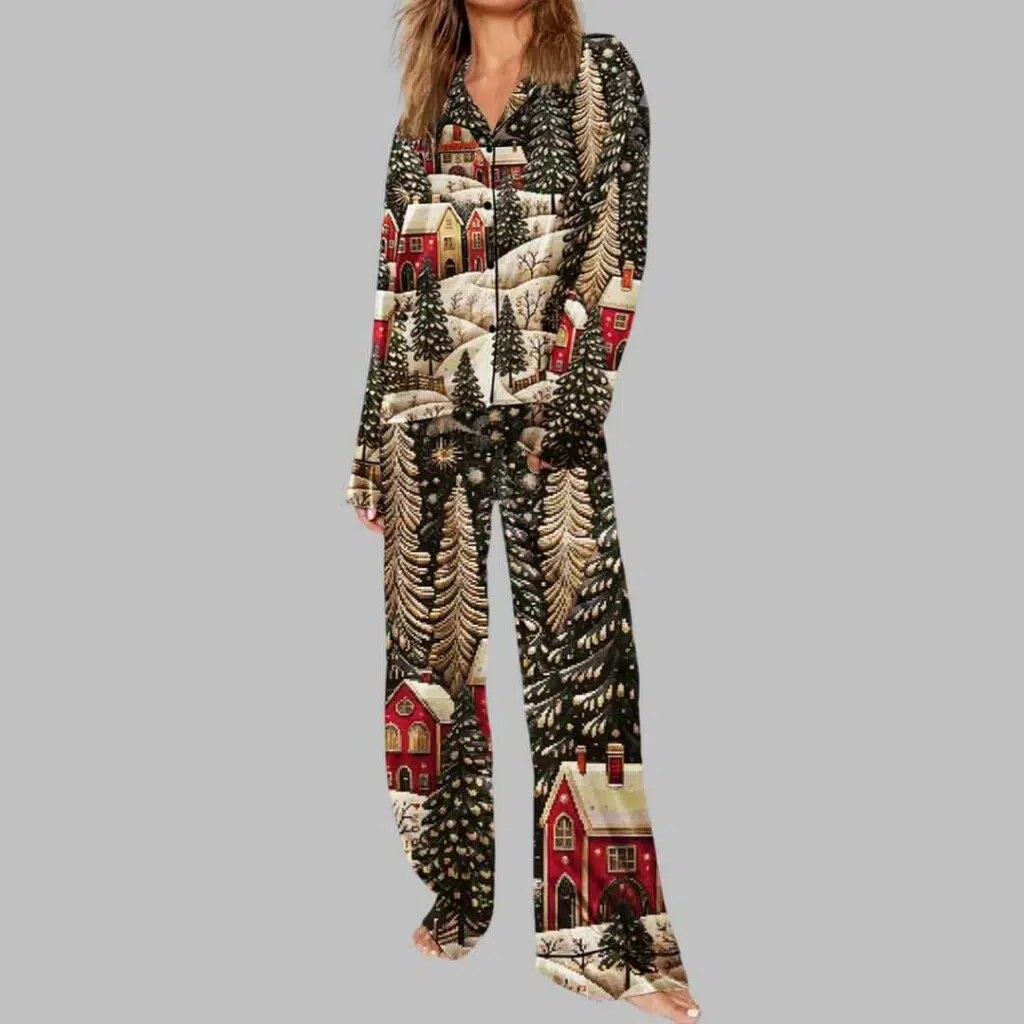 Christmas Holiday Pajama Set 3