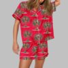 Christmas Palm Tree Pajama Set 6 Christmas Palm Tree Pajama Set 1