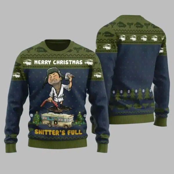 Christmas Shitters Full Ugly Christmas Sweater 2