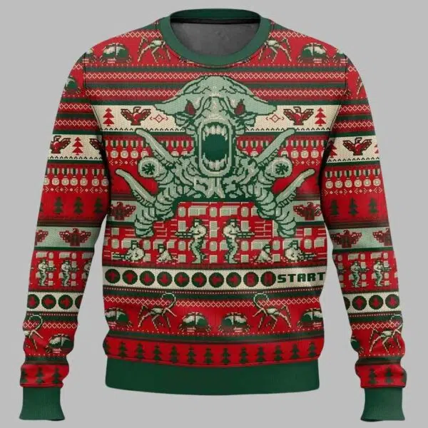 Contra Ugly Christmas Sweater 1