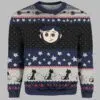 Coraline Halloween Knitted Ugly Sweater 1