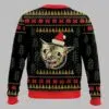 Coughing Cat Meme Ugly Christmas Sweater 2