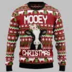 Cow Mooey Ugly Christmas Sweater