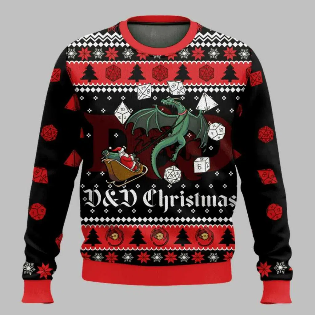 D D Ugly Christmas Sweater 3