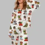 Dachshund Christmas Dog Pajama Set