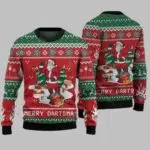 Dart Lovers Gift Merry Dartsmas Ugly Christmas Sweater