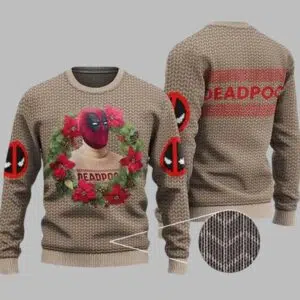 Deadpool Ugly Christmas Sweater 1