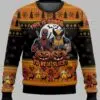 Deadpool Wolverine Ugly Halloween Sweater 1