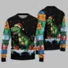 Dinosaur Ugly Christmas Sweater 3