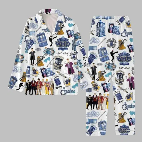 Doctor Who Pajamas Set 2