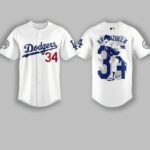 Dodgers Fernando Valenzuela FOREVER 34 Jersey