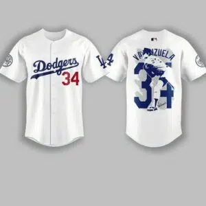 Dodgers Fernando Valenzuela FOREVER 34 Jersey 2