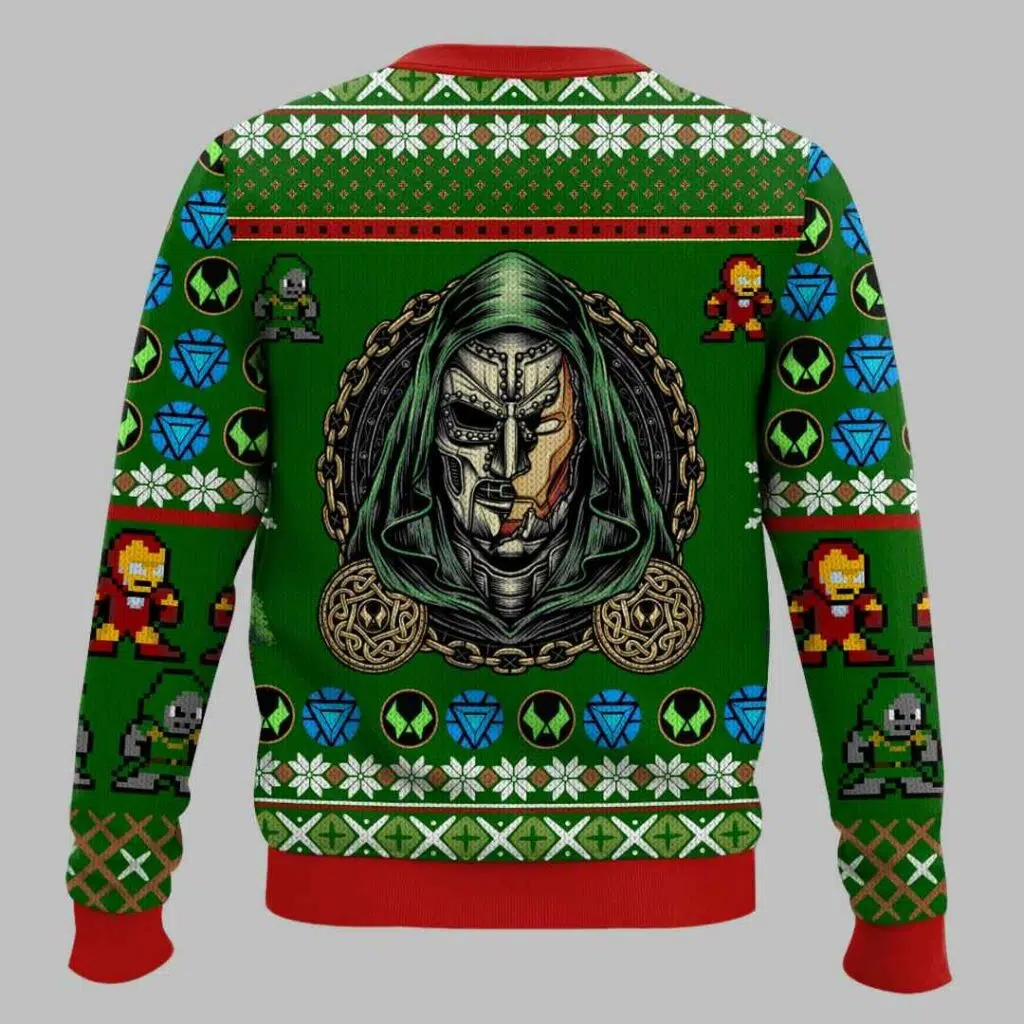 Dr Doom I hate you 3000 Ugly Christmas Sweater 3